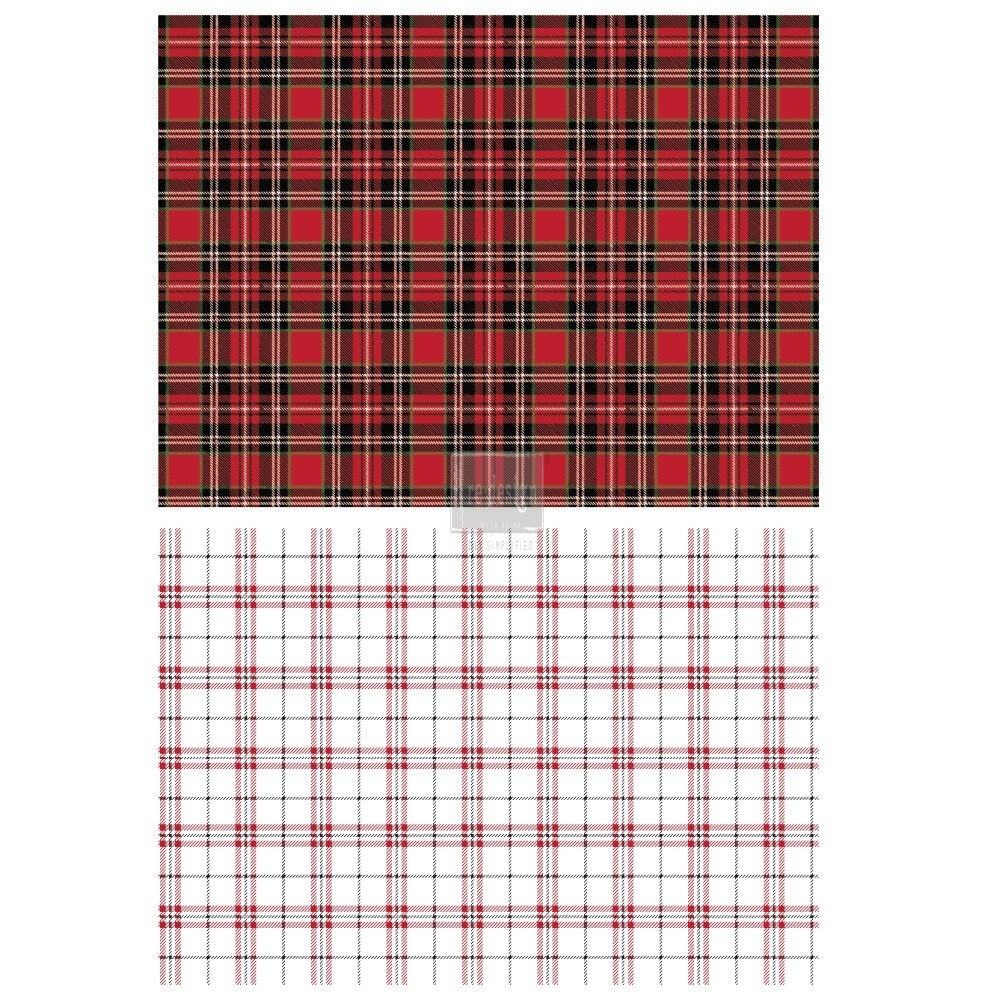 Redesign Décor Transfers® – Gingham Red size 23″x 33″
